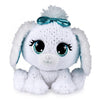 P.Lushes Designer Fashion Pets Bianca Blings Premium Puppy Dog Stuffed Animal, White and Blue, 9"