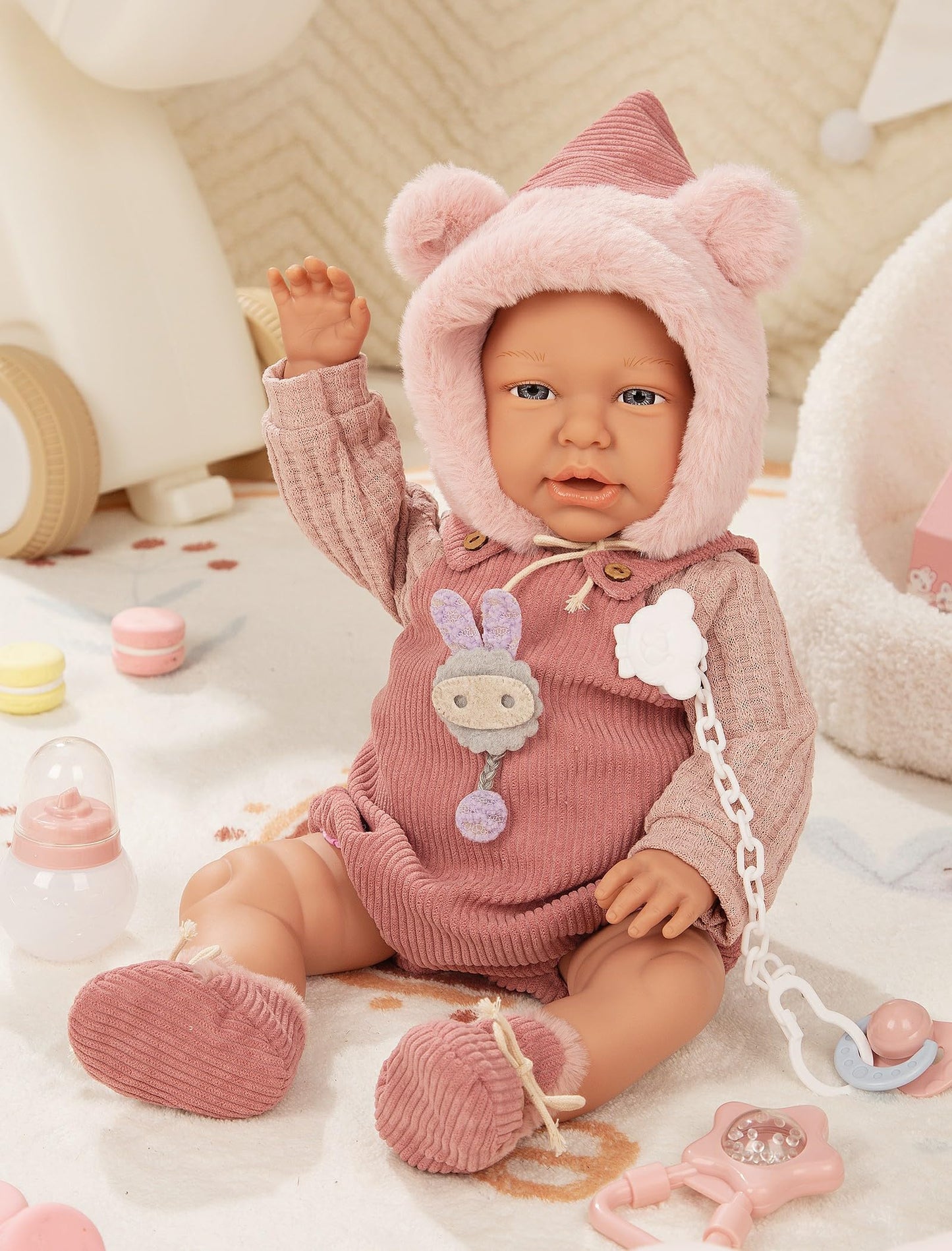 Mother Love 16 Inch Realistic Baby Doll with Accessories