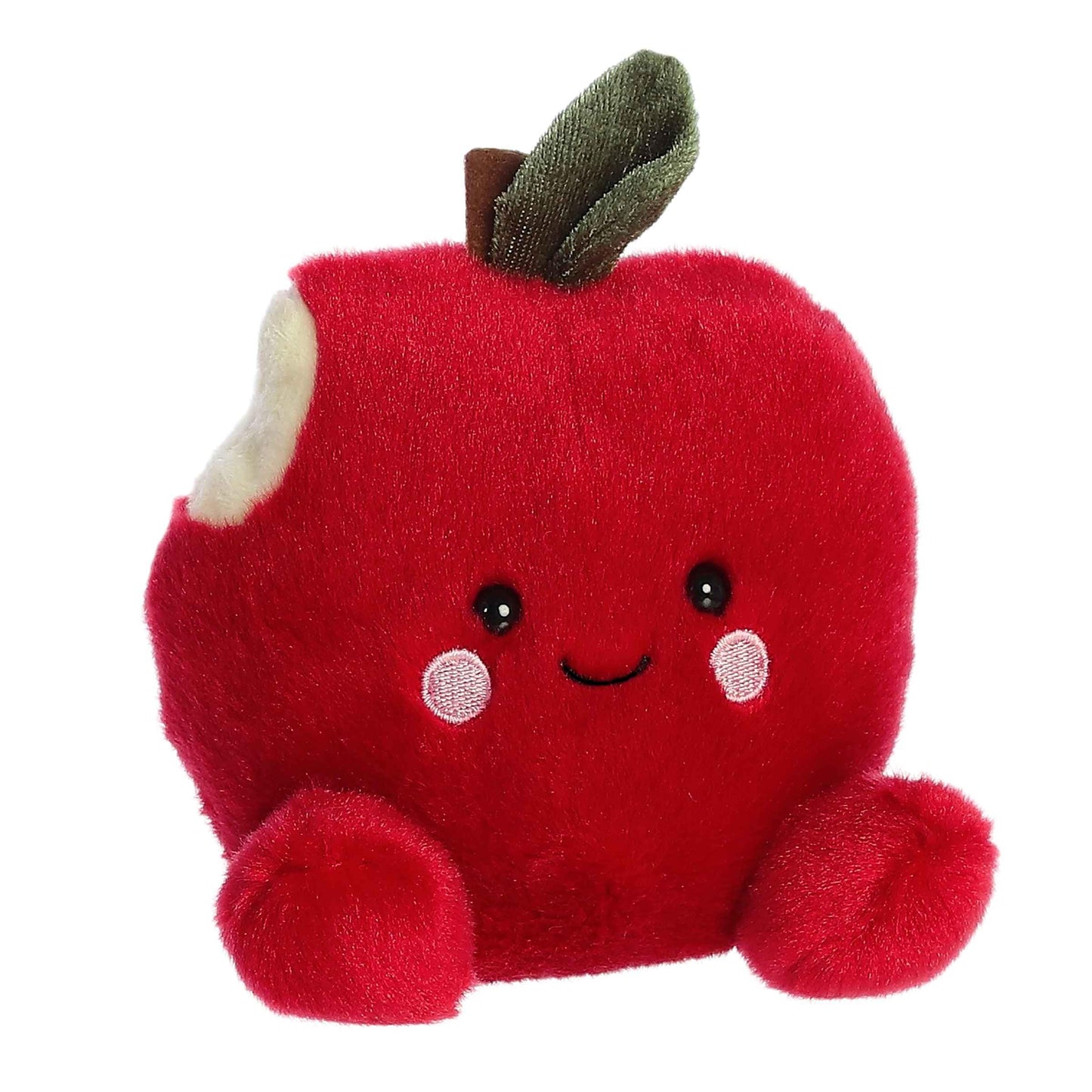 Aurora® Adorable Palm Pals™ Crisp Red Apple™ Stuffed Animal - Fun Collectible Plush for Kids and Adult Collectors - Perfect for Decorating Rooms