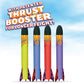 Geospace Hand Held SR. Pump Rocket Combo Battle Pack - Flying Foam Rockets Outdoor Toys for Kids, Boys & Girls - 36" Set with 2 Launchers & 4 Rockets