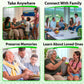 200 Conversation Cards for Grandparents & Family - Questions to Share Life Stories & Preserve Memories - Family Storytelling Card Game - Meaningful
