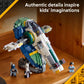 LEGO Star Wars: Attack of The Clones Jango Fett's Starship Building Toy - Pretend Play Set for Boys & Girls, Ages 9+ - Gift for Birthdays