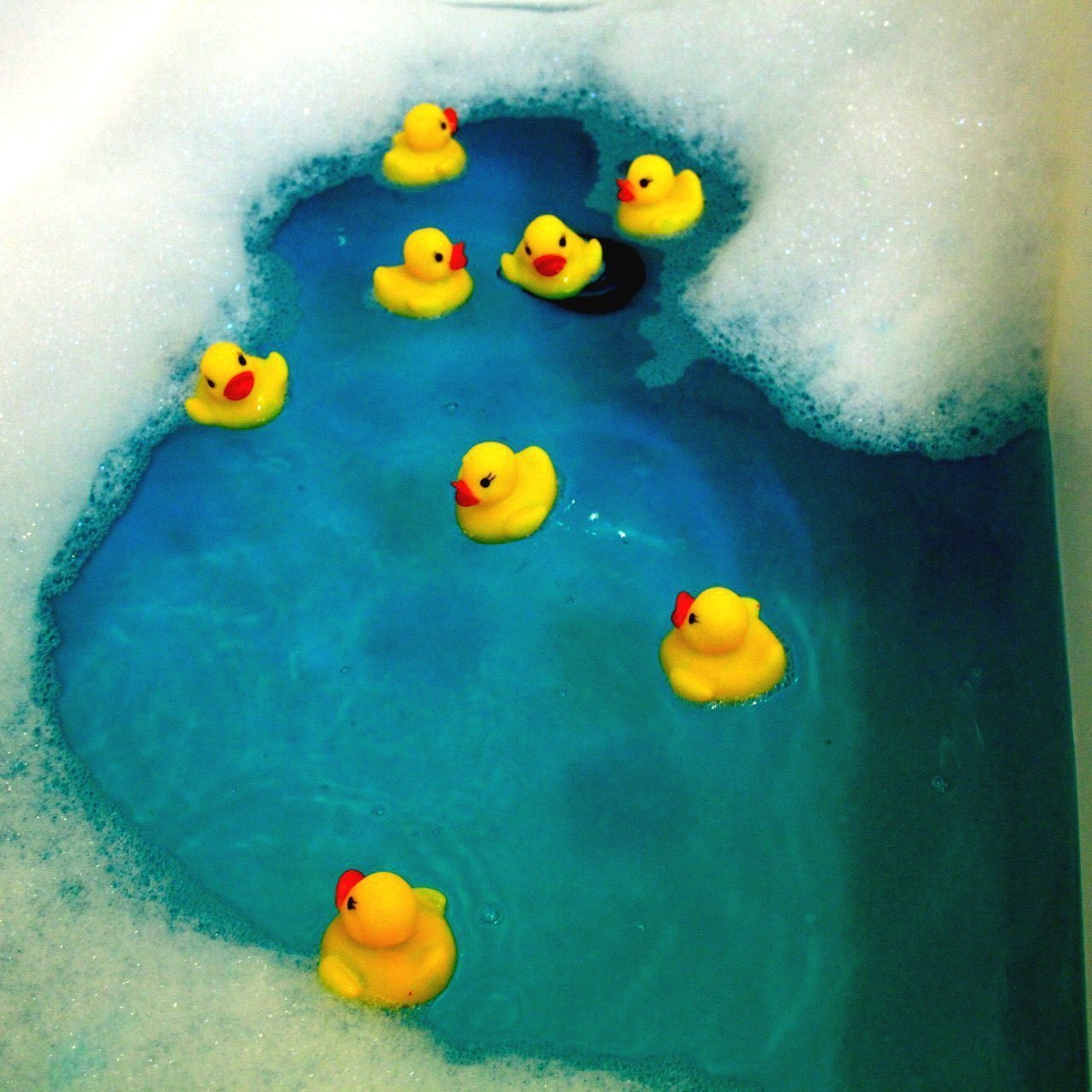 Novelty Place Rubber Duck Baby Bath Toy Set - 48PCS Cute Floating Ducky Toys for Kids, Toddlers & Babies, Fun Water Playtime Accessories for Bath