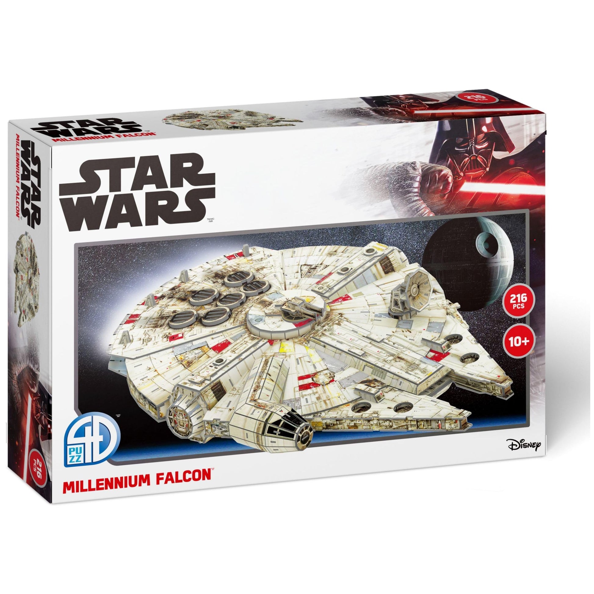 4D Cityscape Star Wars 3D Paper Model Kits (Millennium Falcon)