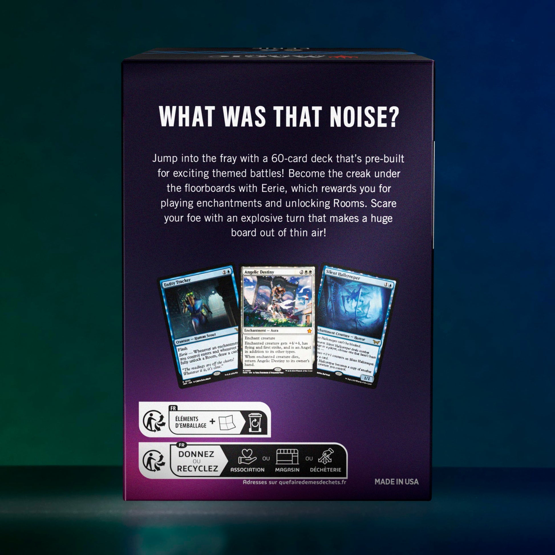 Magic: The Gathering 60-Card Theme Deck - Eerie (1 Ready-to-Play Deck, 1 Deck Box, 5 Tokens)