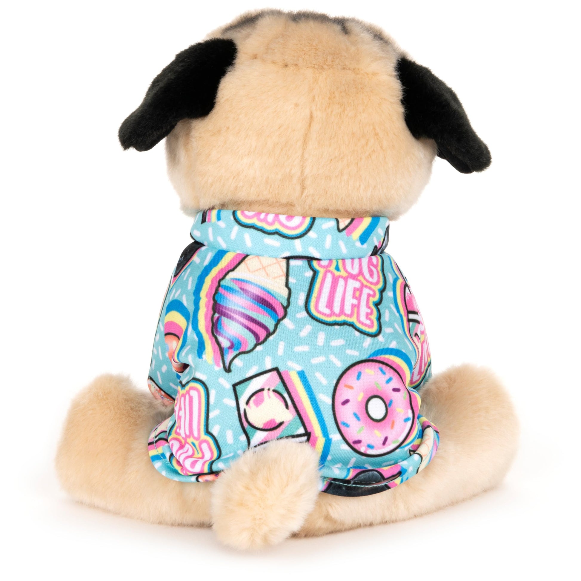 GUND Doug The Pug Donut Dog Stuffed Animal Plush, 9"