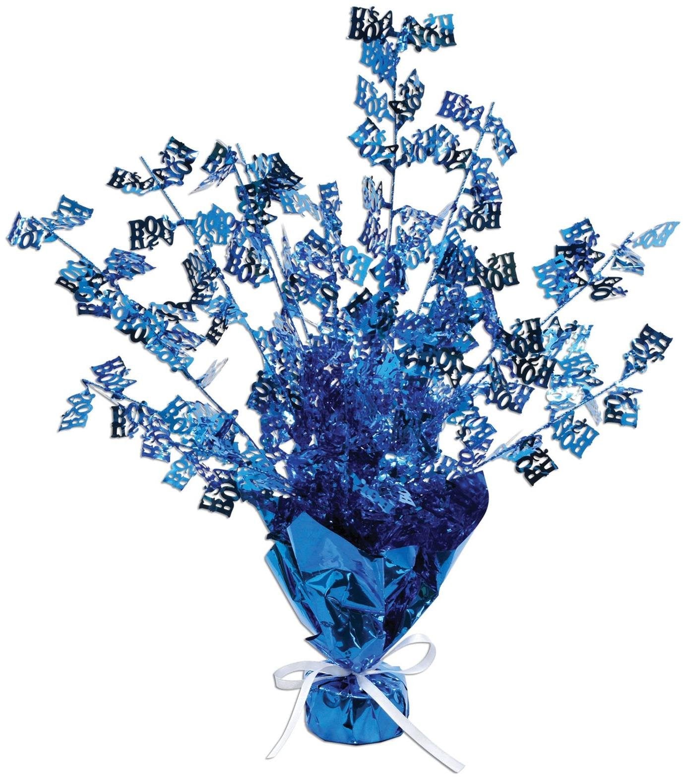Beistle Boy Spray Centerpiece-1 Pc, Blue