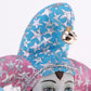 DYNWAVE Fashion Porcelain Dolls Collectible 8inch Height Harlequin Costume, Creative Valentin Gifts for Girlfriend
