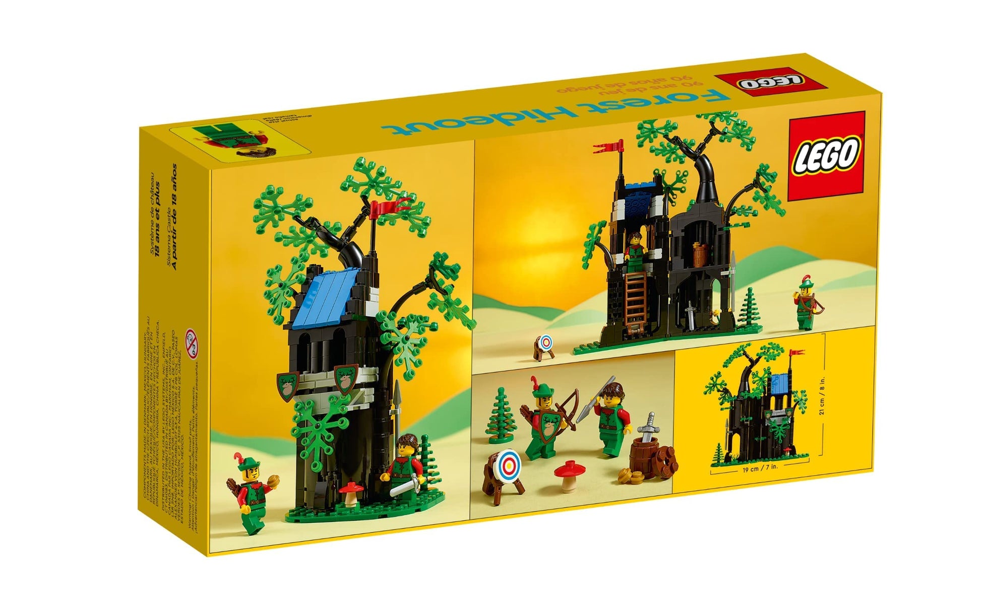 LEGO 40567 Forestmen Forest Hideout Building Set Collectible Display Set (258 Pieces