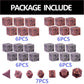 MTG 31 PCS Metal Dice Counter Set with -1/+1 Counter 6-Sided Dice and Mini Role Playing Dice Set for Magic The Gathering, DND, TCG, Tabletop Card Game