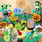 JHESAO Random 25 PCS Plants PVZ Toys Set Zombies Figurines Series PVZ Plush PVC Toys New, Great Gifts for Kids and Fans, Birthday and Party
