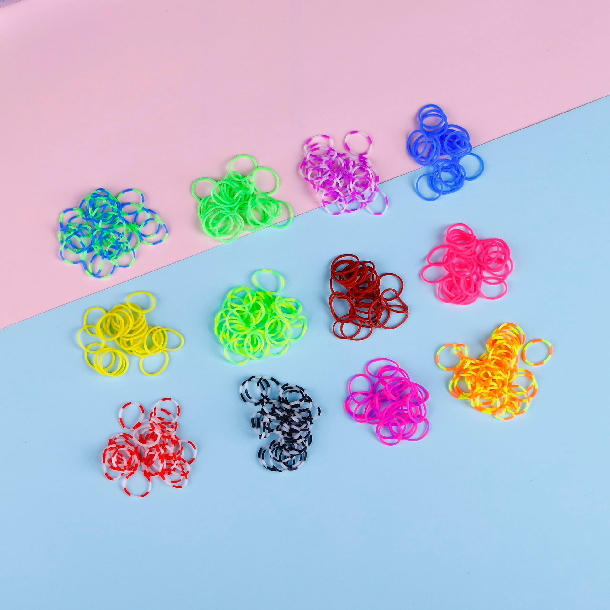 YYOODS 4000+Rubber Band Bracelet Kit, Loom Bracelet Making Kit for Kids, Rubber Bands Refill Loom Set, Rubber Bands for Bracelet Making Kit for Kids