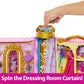 Mattel Disney Princess Toys, Ready for the Ball Closet Playset Opens to 2 Feet Wide & Includes 2 Fashions, 25 Accessories, Storage & More