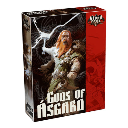 CMON Blood Rage Gods of Asgard Board Game Expansion | Strategy Game | Viking Battle Game | Miniatures Game for Adults and Teens | Ages 14+ | 2-4