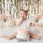 PATRDIO Wild Flower 1st Birthday Crown- Wild Flower 1st Birthday Decorations, Flower Theme Birthday Hat, Spring 1st Birthday Party Decoration, Little