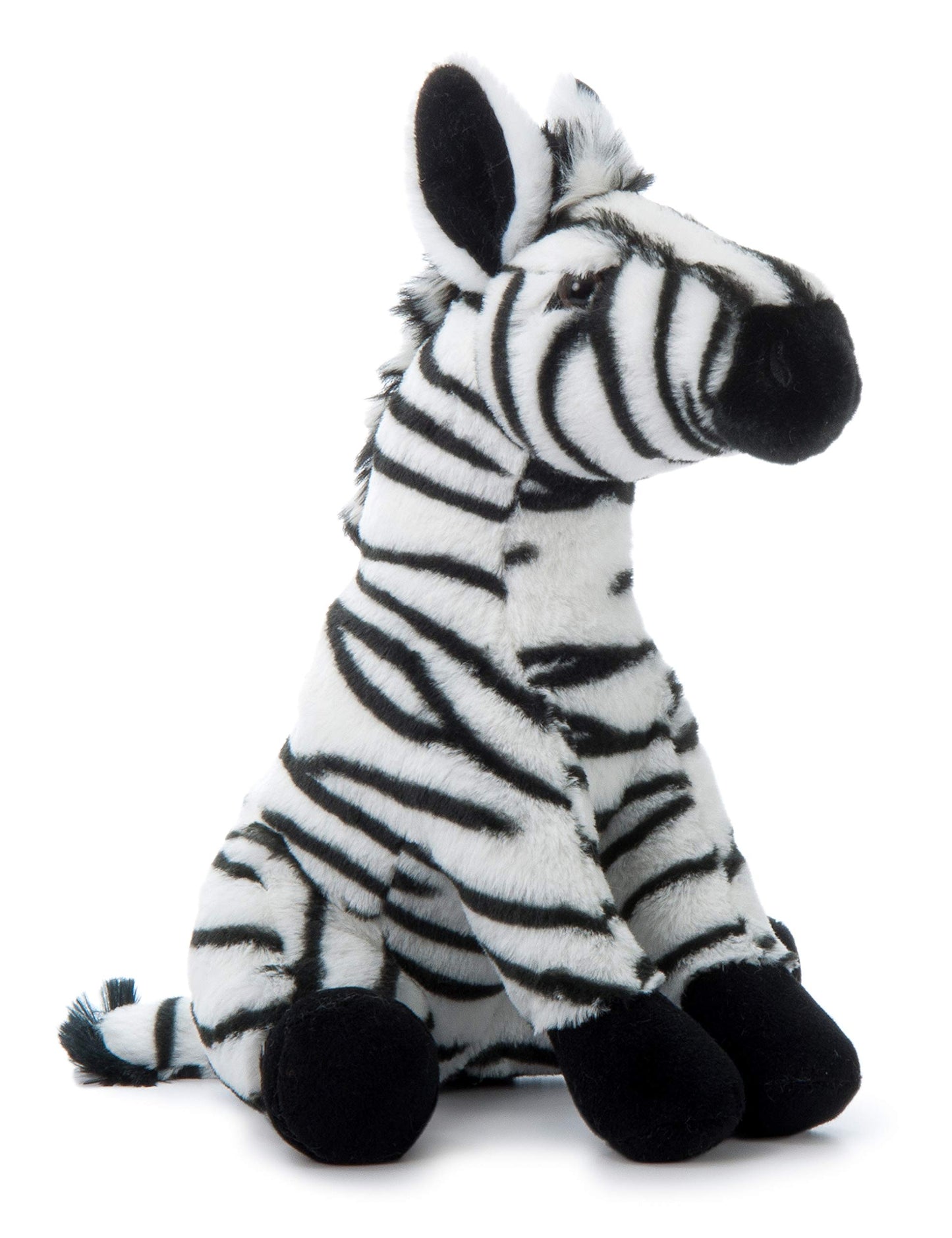 The Petting Zoo Zebra Stuffed Animal, Gifts for Kids, Wild Onez Zoo Animals, Zebra Plush Toy 12 inches