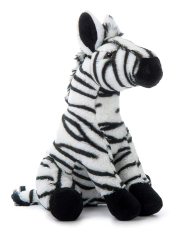 The Petting Zoo Zebra Stuffed Animal, Gifts for Kids, Wild Onez Zoo Animals, Zebra Plush Toy 12 inches