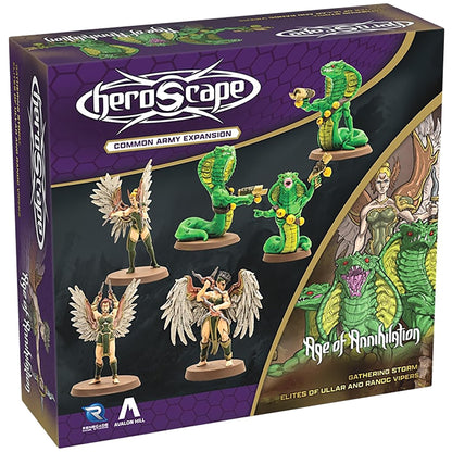 Renegade Game Studios Heroscape Expansion Elites of Ullar & Ranoc Vipers Tabletop Miniatures Strategy Game