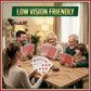 Bedwina Giant Jumbo Playing Cards, Large Print Playing Cards for Seniors, Kids, Adults - Funny Deck of Professional Poker Giant Card Games, Casino