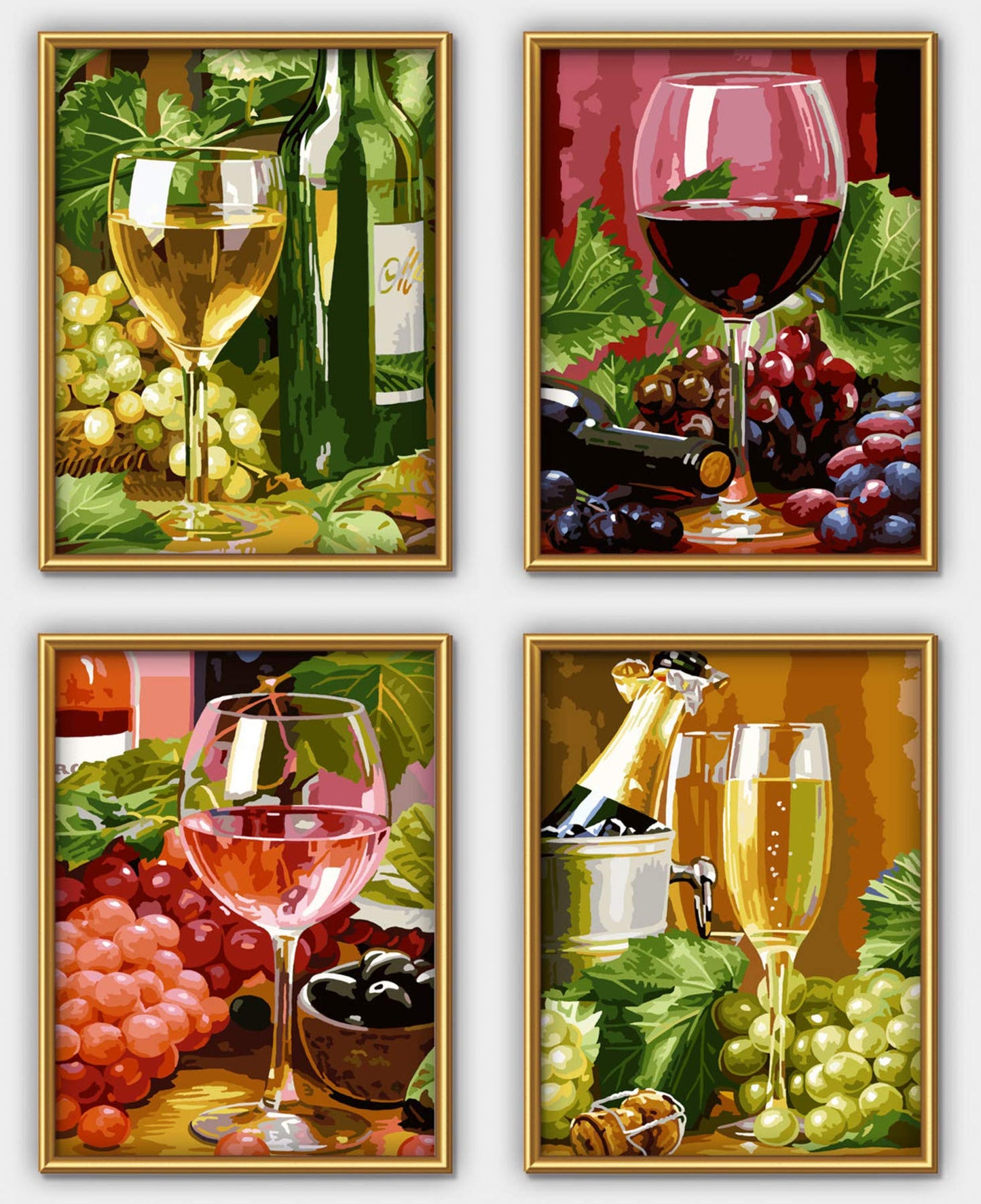 NORRIS Paint by#S: in Vino Veritas (Quattro) Paint by#