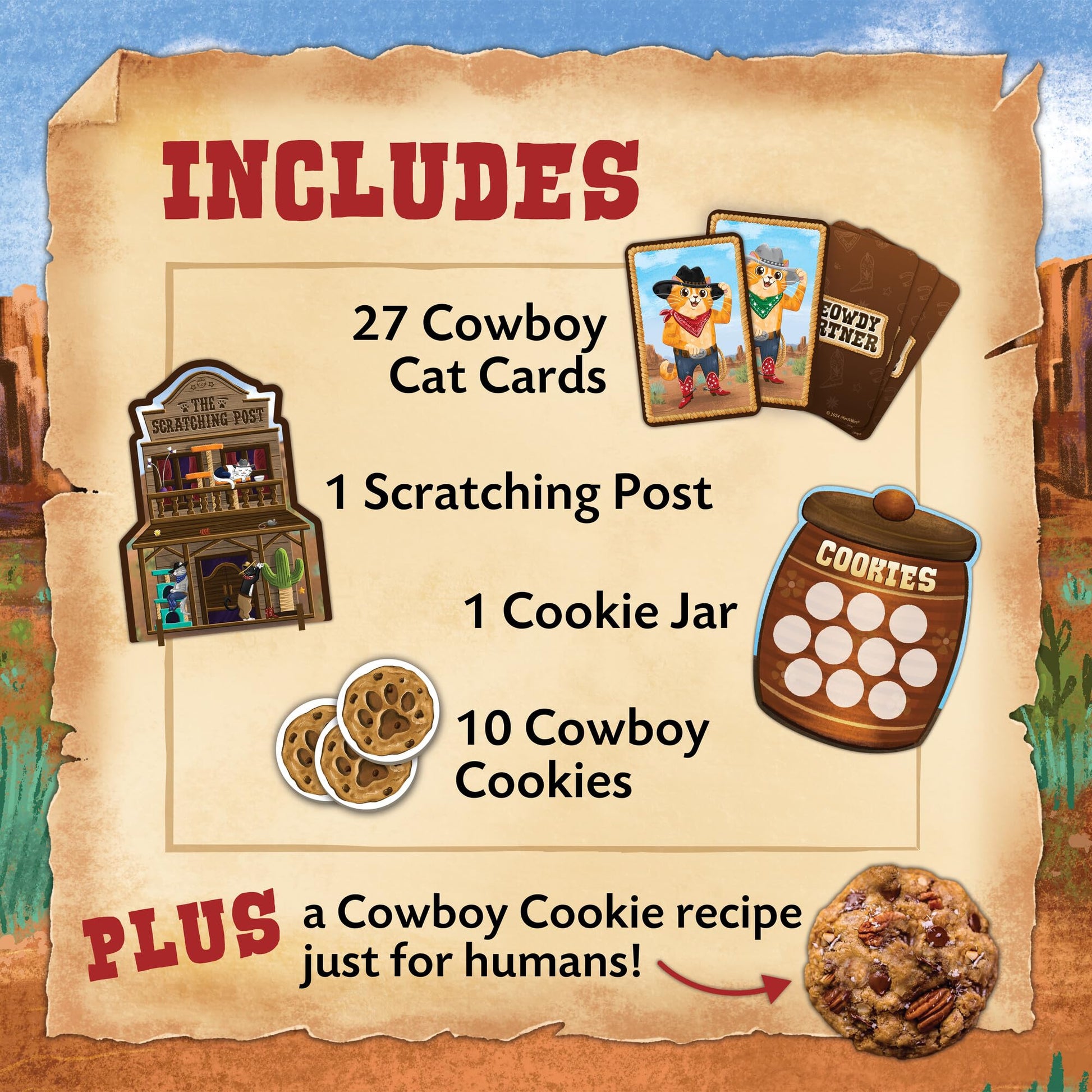 Peaceable Kingdom Meowdy Partner Cooperative Matching Game, Preschool Memory and Observation Game for Kids Ages 3-5, Team Based Gameplay with Cards