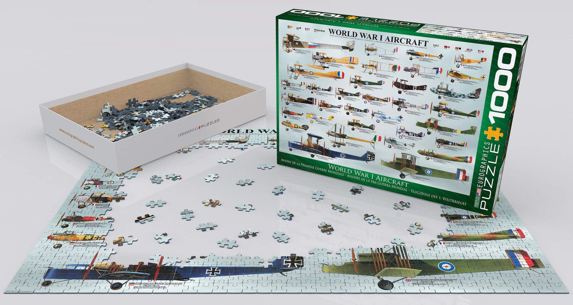 EuroGraphics World War I Aircraft 1000 Piece Puzzle (6000-0087)