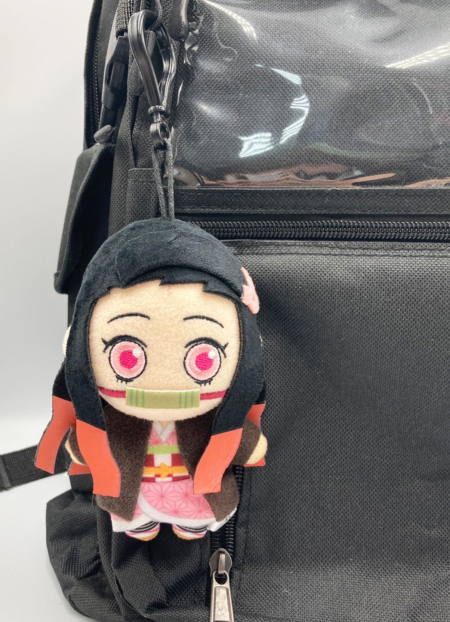 Great Eastern Entertainment Demon Slayer - Nezuko Kamado Mini Plush w/Spring Hook 4.5" H