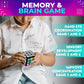 Toysery Flashing Cube Electronic Memory & Brain Game. 7-in-1 STEM and Handheld Learning. Ages 8+ Years