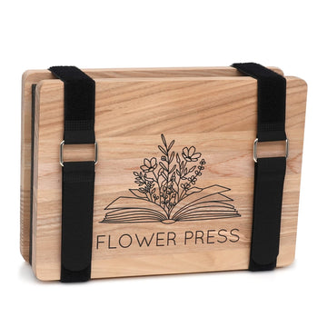 DICHA Microwave Flower Press Book- Plant and Leaf Press-Beginners Flower Press Kit Professional -6"X9" Flower Pressing Kit for Adults