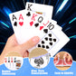 Playing Cards, Deck of Cards, Poker Cards, Jumbo Poker Size Large Print Playing Cards for Adults Seniors, Card Games for Family Game Night Table Games