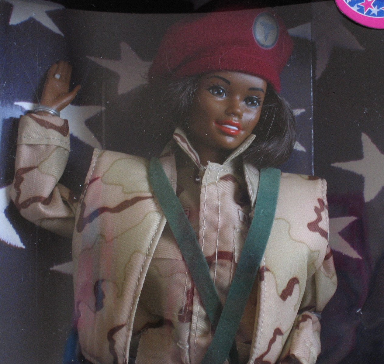 Stars N Stripes Army Barbie African American