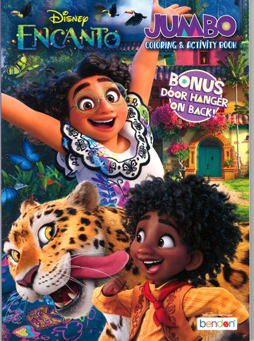 Disney Encanto Coloring Book Activity Set for Kids - Bundle Includes Coloring Books, Play Pack, Stickers