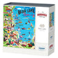 Boardwalk Puzzles Bear Lake, 1000 Piece Jigsaw Puzzle for Adults, 19¼ x 26? Inches, Made in USA