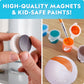 National Geographic Magnetic Solar System Art Kit for Kids with 9 Magnets