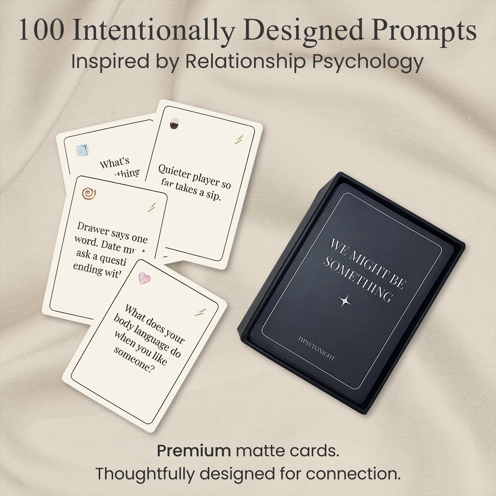 First Date Card Game for Early Dating - Romantic Drinking Game with Digital Access and After Dark Edition, Conversation Cards for New Couples - We