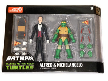 DC Collectibles Batman VS TMNT - Alfred & Michelangelo