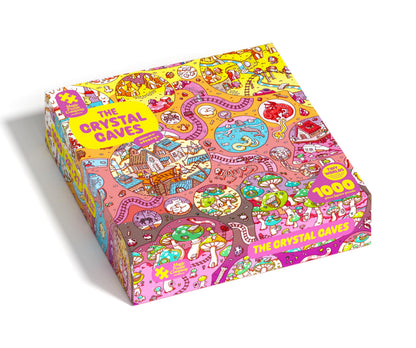 The Crystal Caves • 1000-Piece Puzzle by Magic Puzzle Company • Series 2