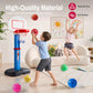 SYNCFUN 6 PCS Mini Basketballs, 5 inches Colorful Small Ball for Basketball Hoop, Inflatable Rubber Ball, Sports Toys Gift for Kids and Teenagers (6