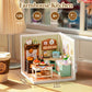 ROBOTIME Super Creator Kits, DIY Mini House Toy Building Set, Plastic Miniature House 126 PCS with Led, Building Set Kits for Creative Play Unique