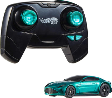Hot Wheels RC Aston Martin Vantage in 1:64 Scale, Remote-Control Car