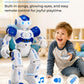 KingsDragon RC Robot Toys for Kids, Gesture & Sensing Programmable Remote Control Smart Robot for Age 3 4 5 6 7 8 Year Old Boys Girls Birthday Gift