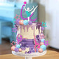 27 PCS Gymnastics Cake Toppers Gymnastics Balls Cake Decorations for Gymnastic Theme Birthday Supplies (Gymnastic)