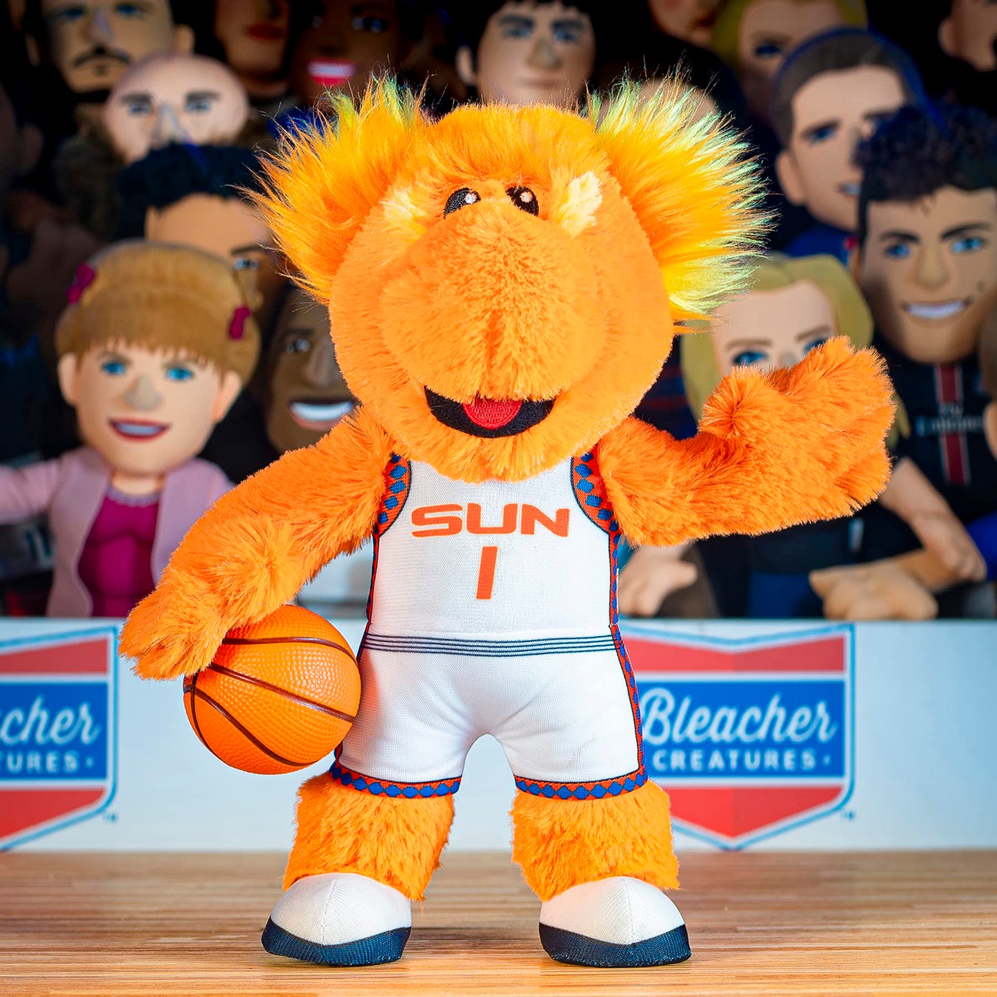 Bleacher Creatures Connecticut Sun Blaze 10" Mascot Plush Figure - A Mascot for Play or Display