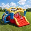 SunSwell Bounce Bouse, 14ft X 13ft Inflatable Bounce Castle with Slide for Kids with Slide for Indoor Outdoor, with Blower, Family Backyard Jumping