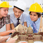 Puzzled 3D Puzzle The US Capitol Building Wood Craft Construction Model Kit Educational DIY Wooden Toy Assemble Model Unfinished Crafting Hobby Puzzle