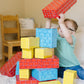 Melissa & Doug Jumbo Cardboard Blocks Building Set (40 pc) - Lightweight Building Toys and Montessori Toys for Toddlers and Preschool Learning