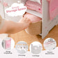 ROBUD Baby Doll Crib, Wooden Doll Bed, Baby Crib Toy with Storage, Bedding, Storage Bag and 3 Hooks, 18-21 inch Doll Accessories, Girl Doll Furniture