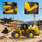 Mould King Technik Wheel Loader Builidng Sets, 17084 MOC Construction for Adults, Engineering Vehicle Model Kits with Articulated Steering/Scoop
