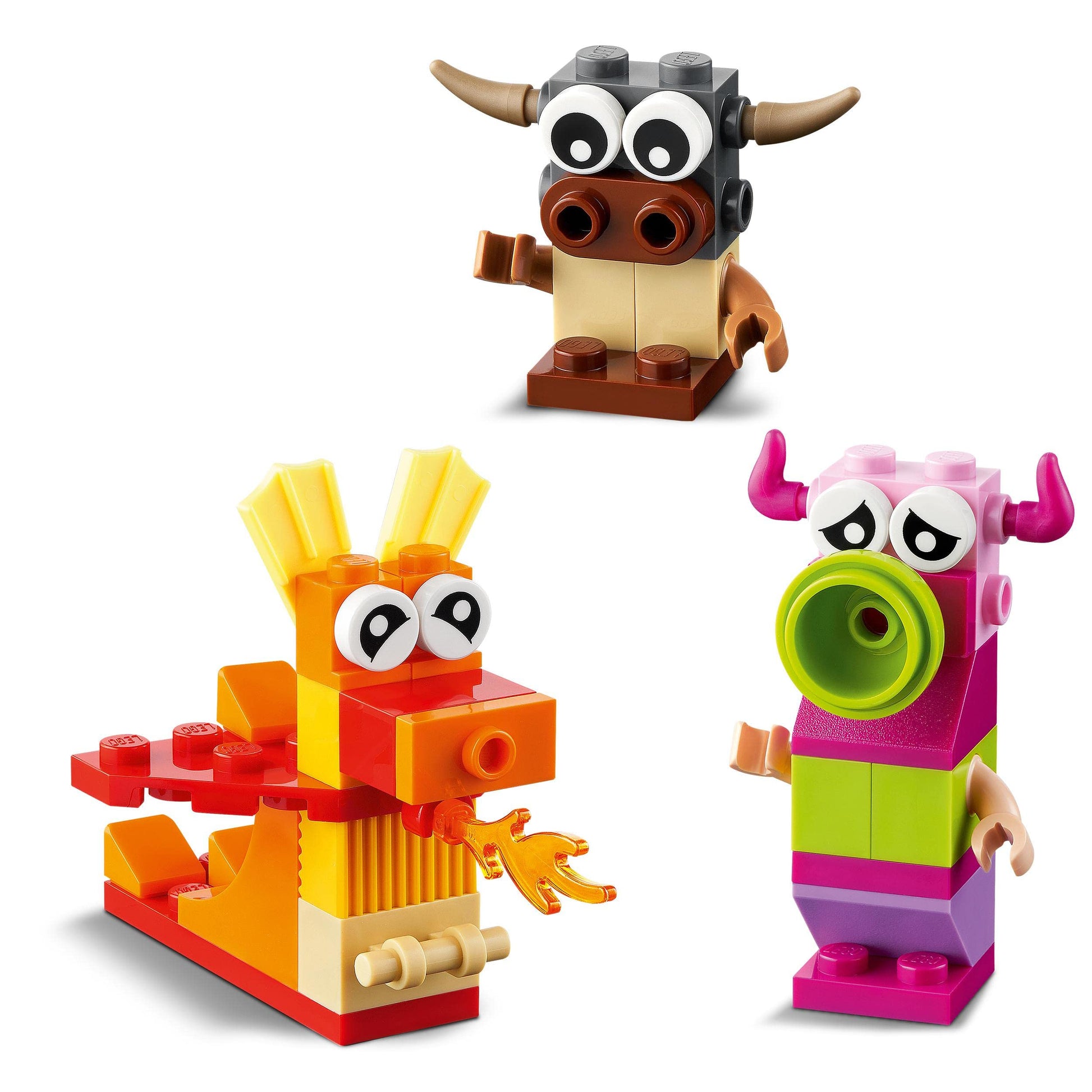 LEGO® Classic Creative Monsters 11017 Building Kit;Monster Toy