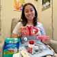GIANTmicrobes Uterus Plush -Stuffed Uterus with Magnetic Detachable Ovaries